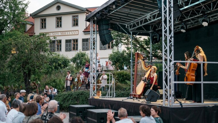 Eindrücke der Veranstaltung Klassik im Garten der Uni Jena 2024